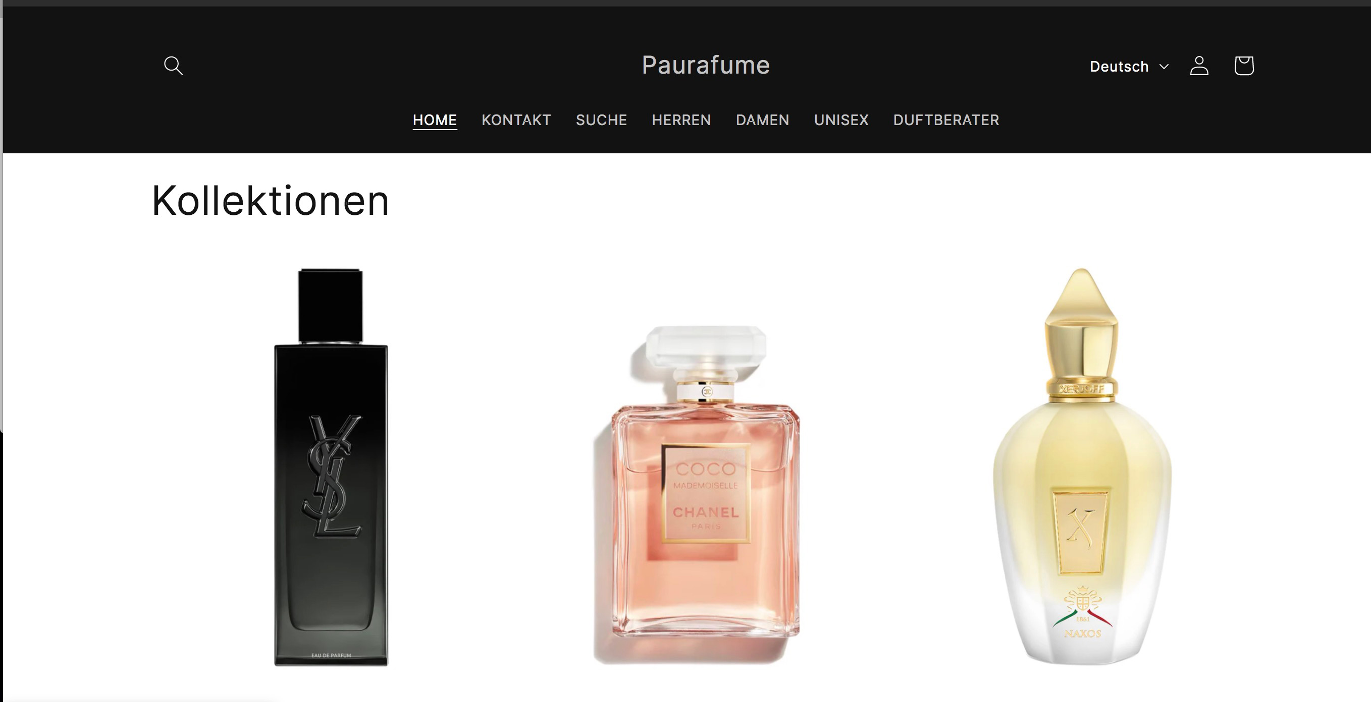 Online Parfümerie mit Aura | Paurafume